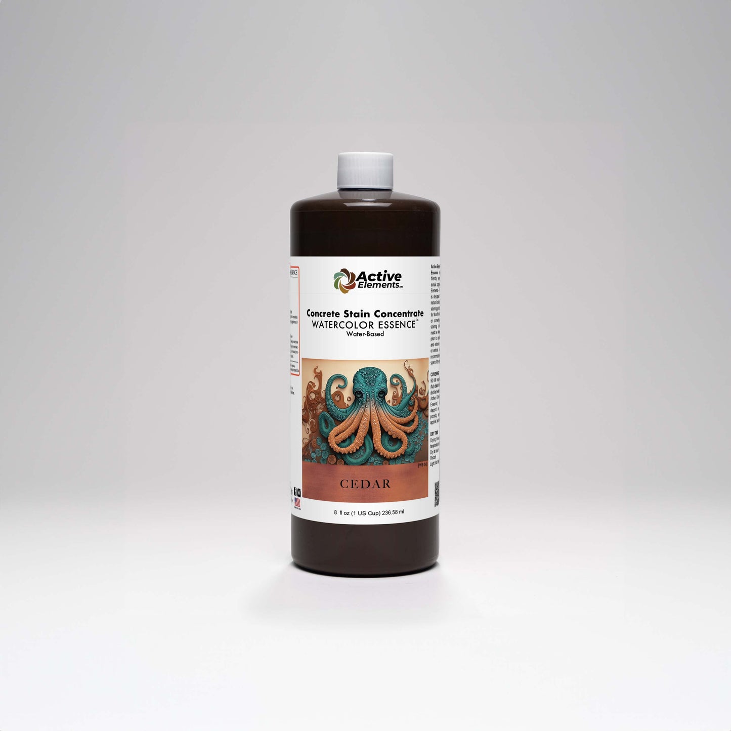 WaterColor Essence | Concrete Stain Concentrate | Cedar