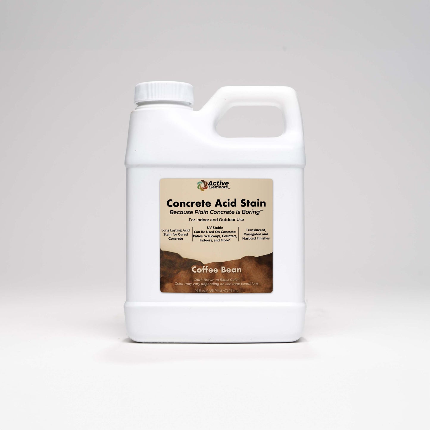 Concrete Acid Stain  |  Coffee Bean