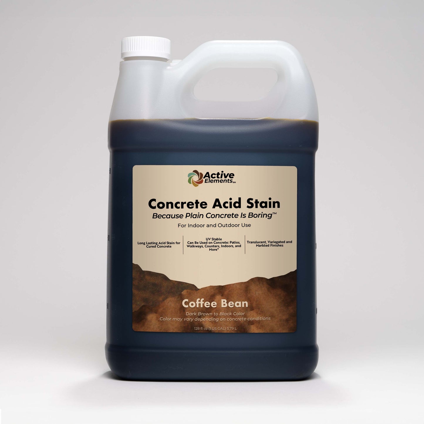 Concrete Acid Stain | Coffee Bean