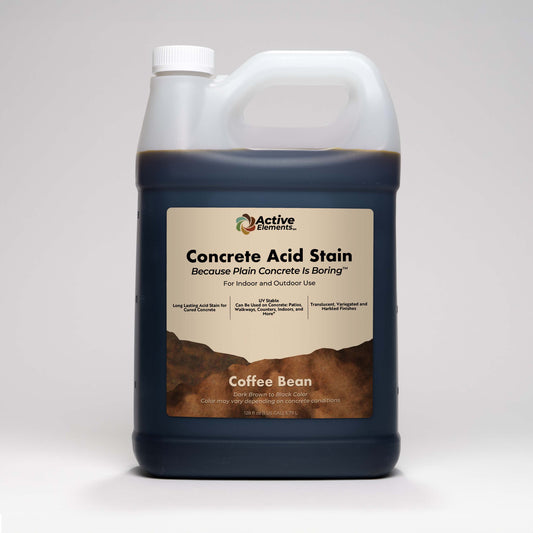 Concrete Acid Stain  |  Coffee Bean