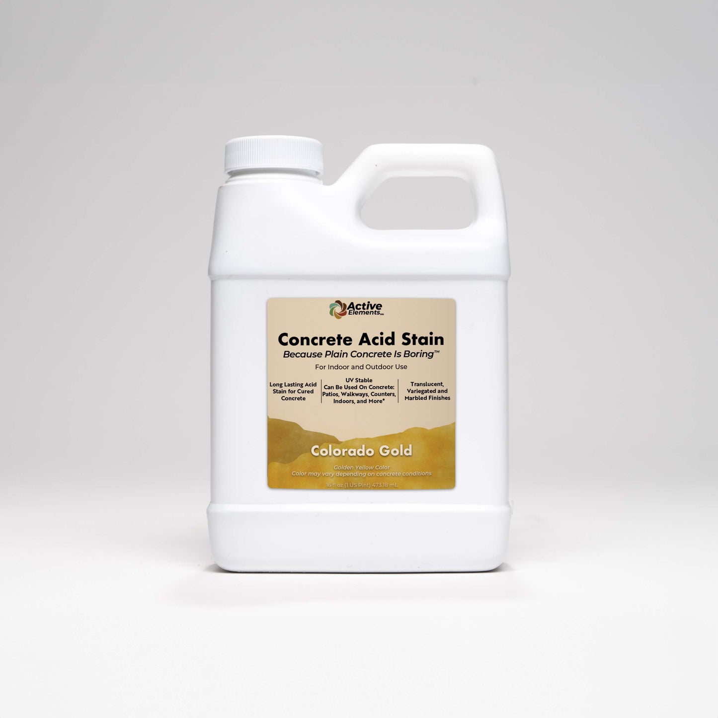 Concrete Acid Stain | Colorado Gold