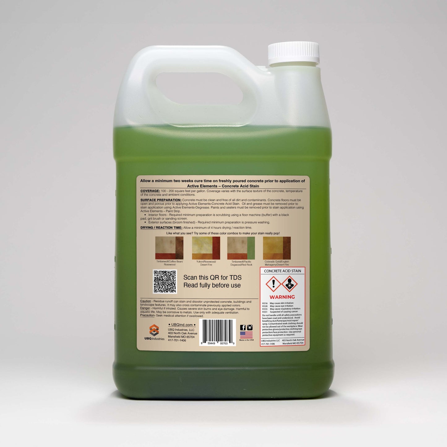 Concrete Acid Stain | Colorado Gold