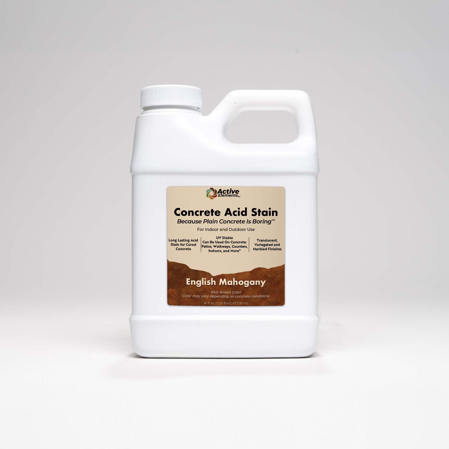 Concrete Acid Stain | English Mahogany
