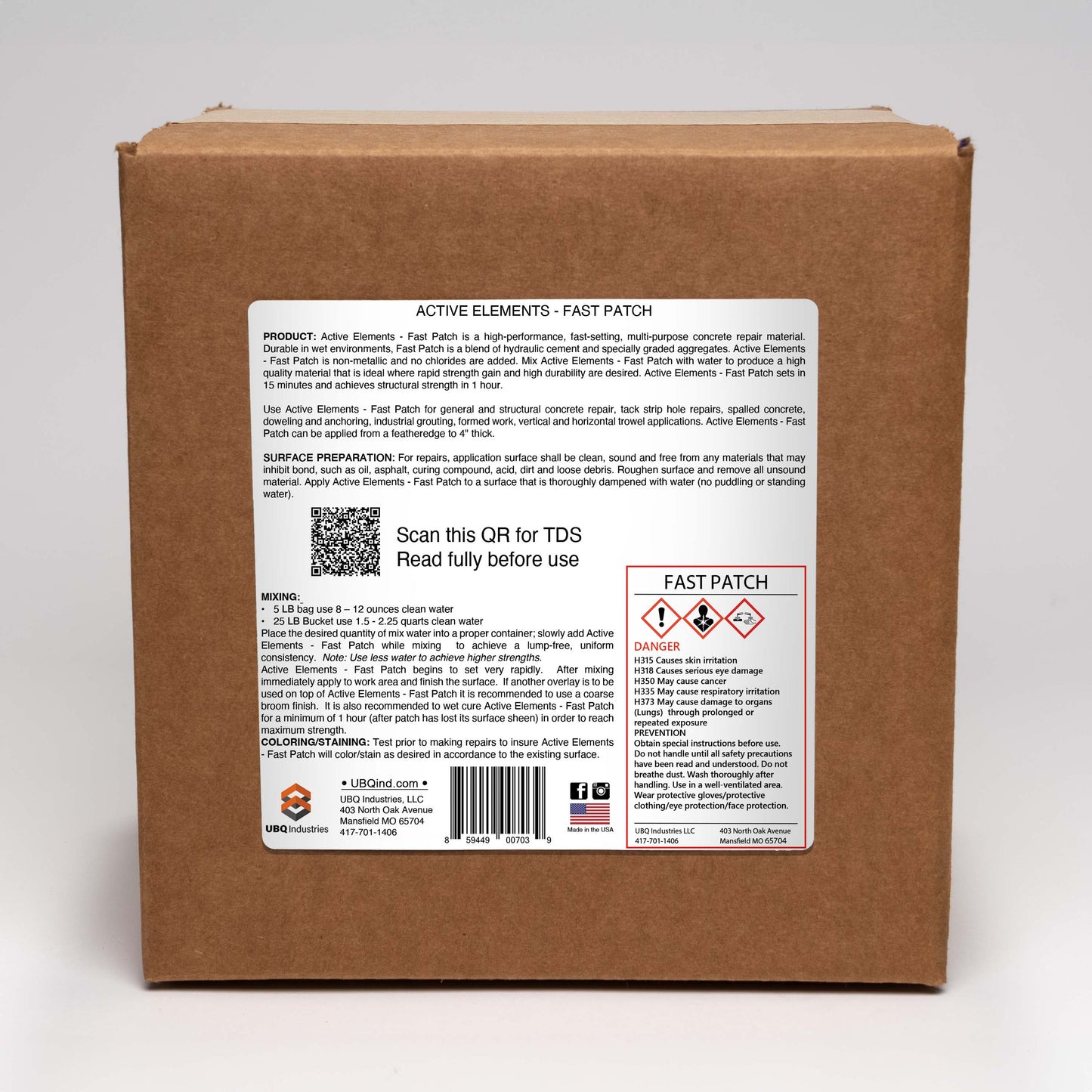 Fast Patch - Rapid Concrete Repair | Concrete Overlay