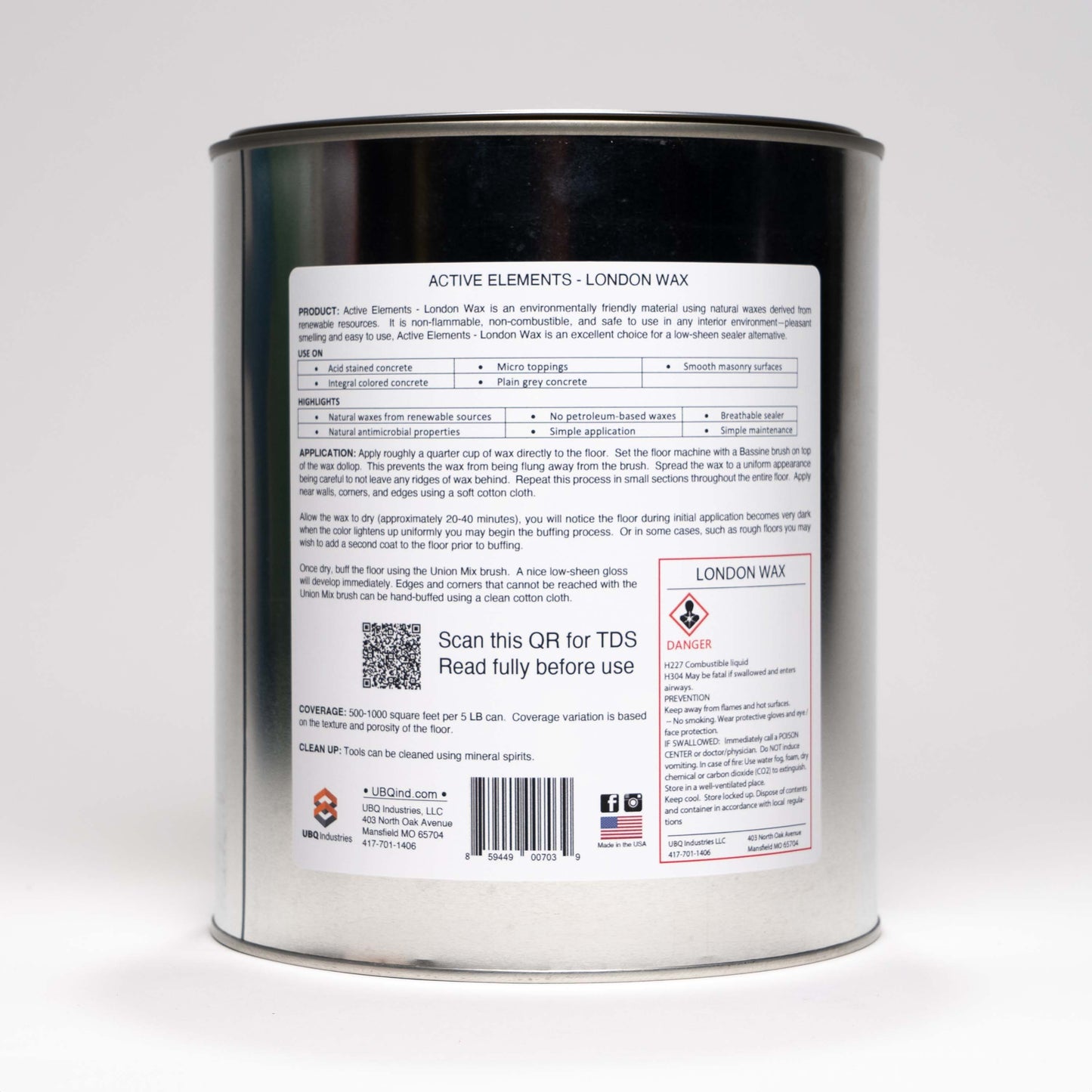 London Wax | Natural Paste Wax