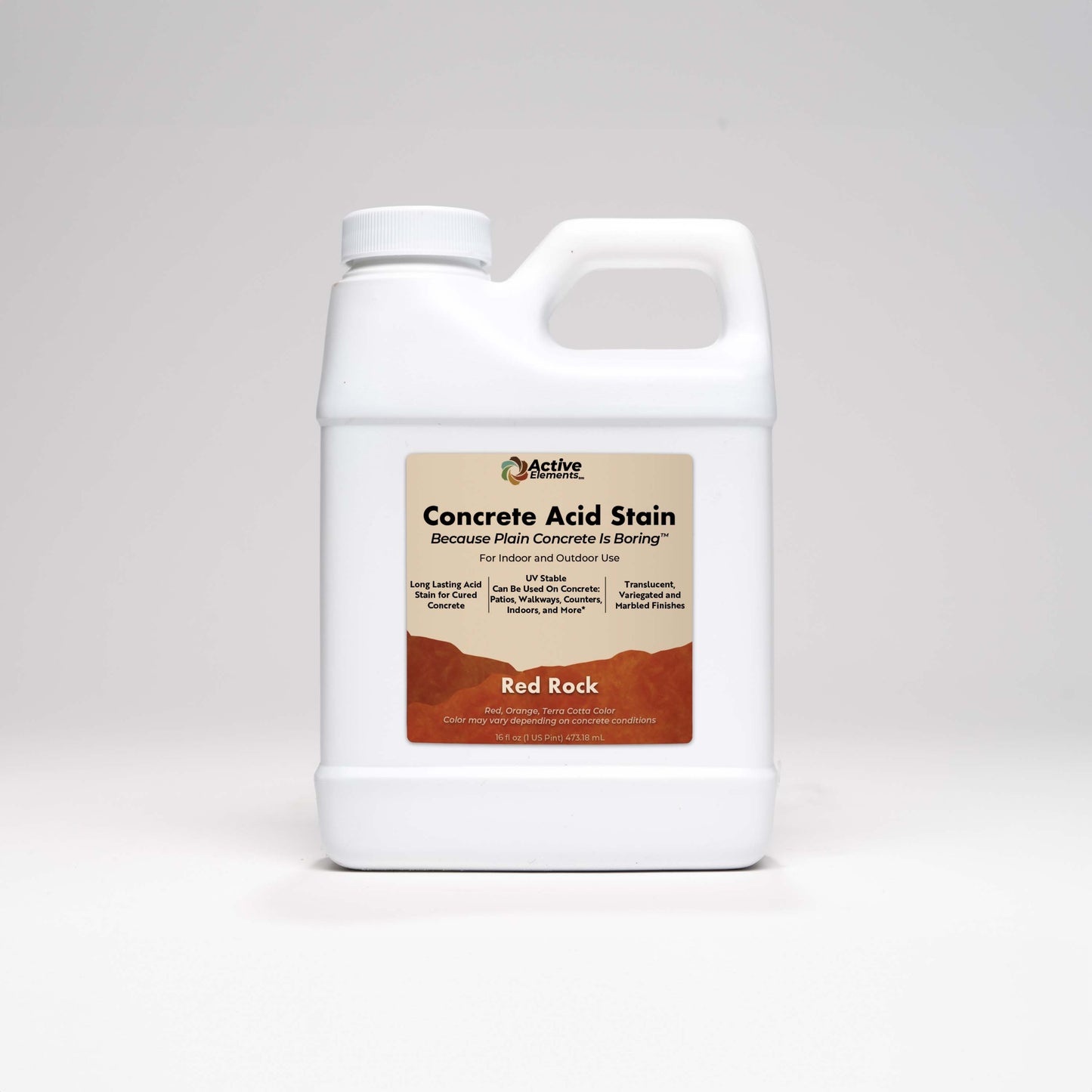 Concrete Acid Stain | Red Rock