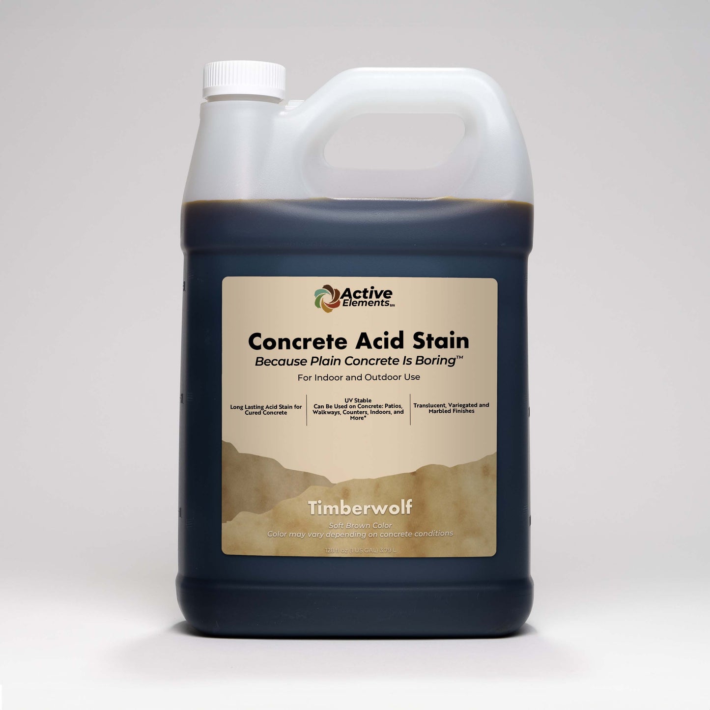 Concrete Acid Stain | Timberwolf