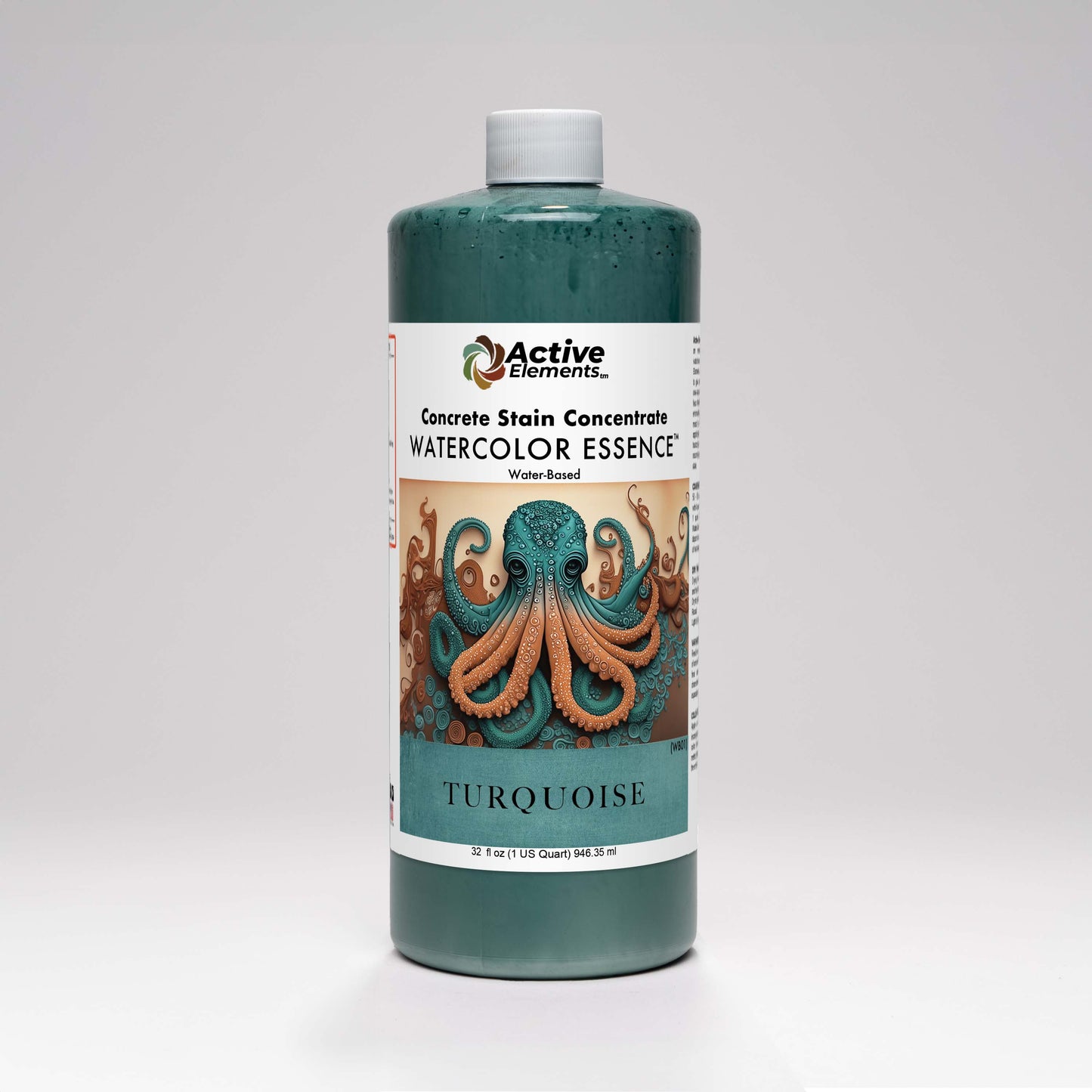 WaterColor Essence | Concrete Stain Concentrate | Turquoise