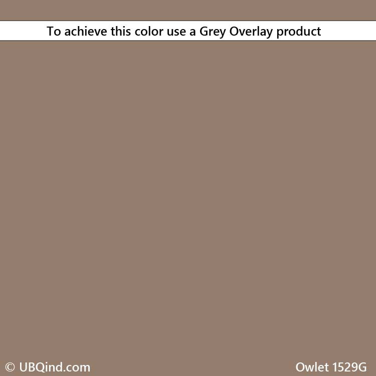 Grey Concrete overlay and integral color mix product - owlet box