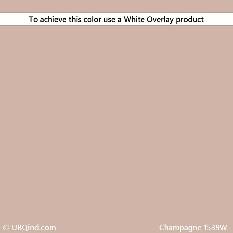 Concrete overlay and integral color mix product - champagne