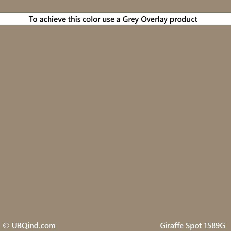 Grey Concrete overlay and integral color mix product - giraffe spot