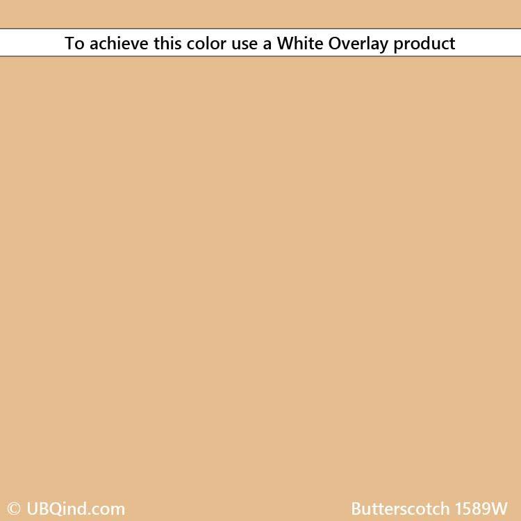 Concrete overlay and integral color mix product - butterscotch