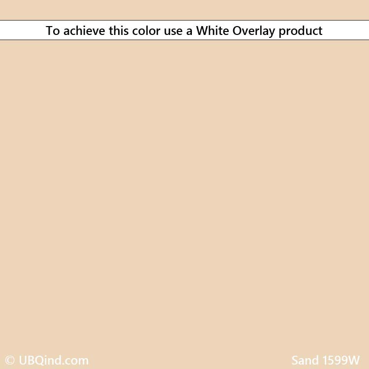 Concrete overlay and integral color mix product - sand