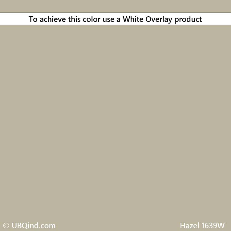 Concrete overlay and integral color mix product - hazel