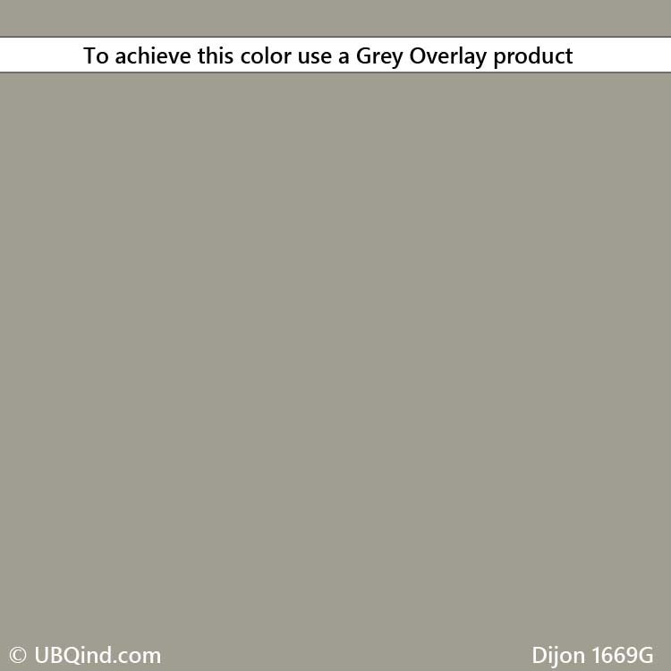 Grey Concrete overlay and integral color mix product - dijon