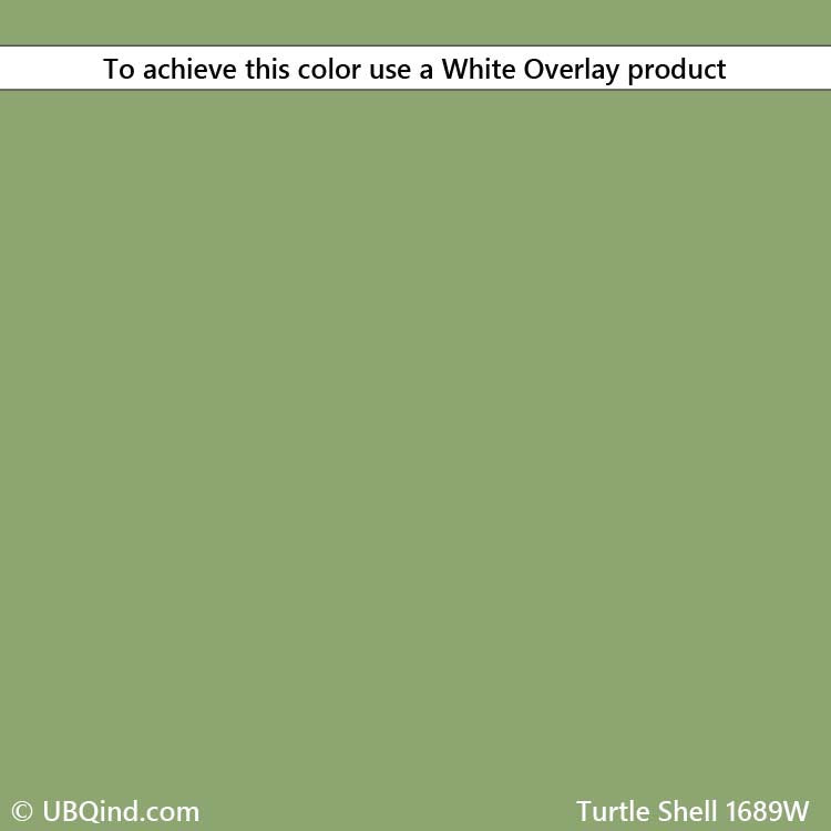 Concrete overlay and integral color mix product - turtle shell