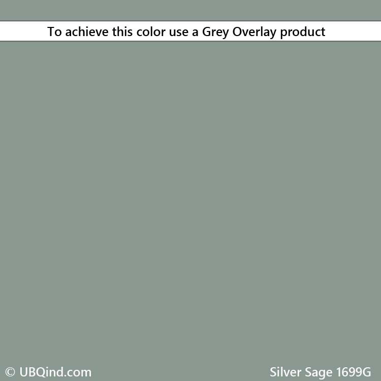Grey Concrete overlay and integral color mix product - silver sage