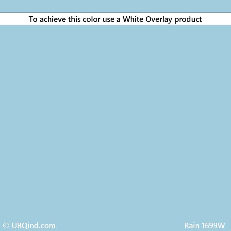 Concrete overlay and integral color mix product - rain