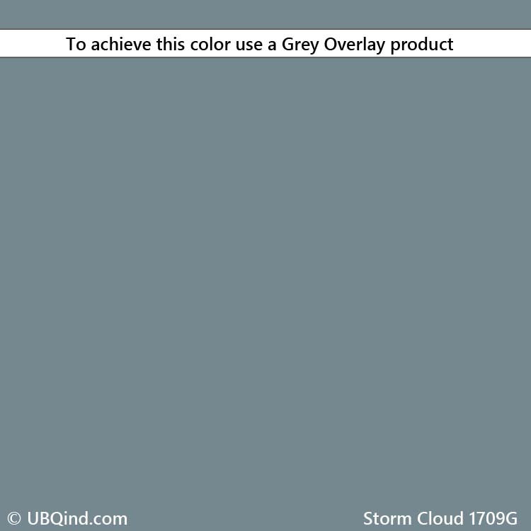Grey Concrete overlay and integral color mix product - Storm Cloud