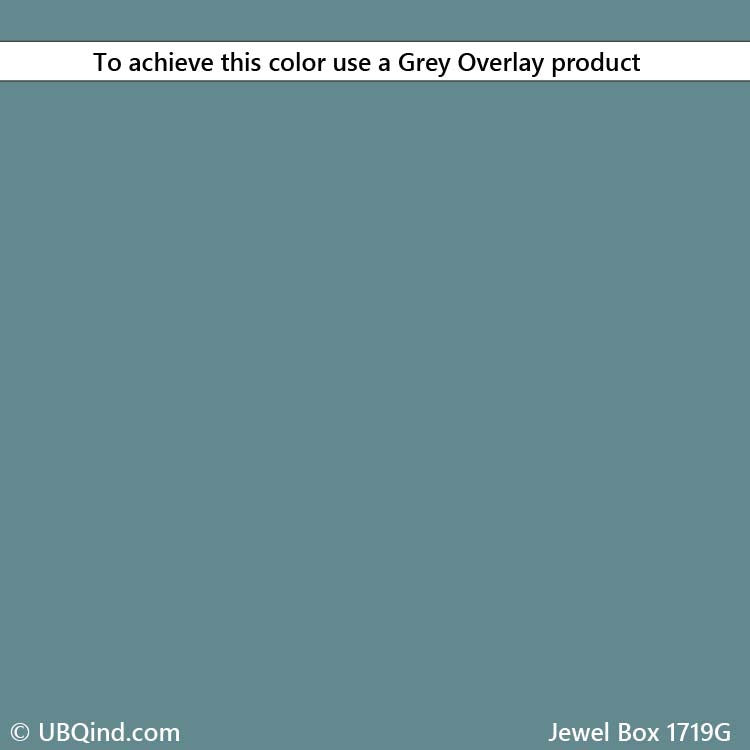 Grey Concrete overlay and integral color mix product - jewel box