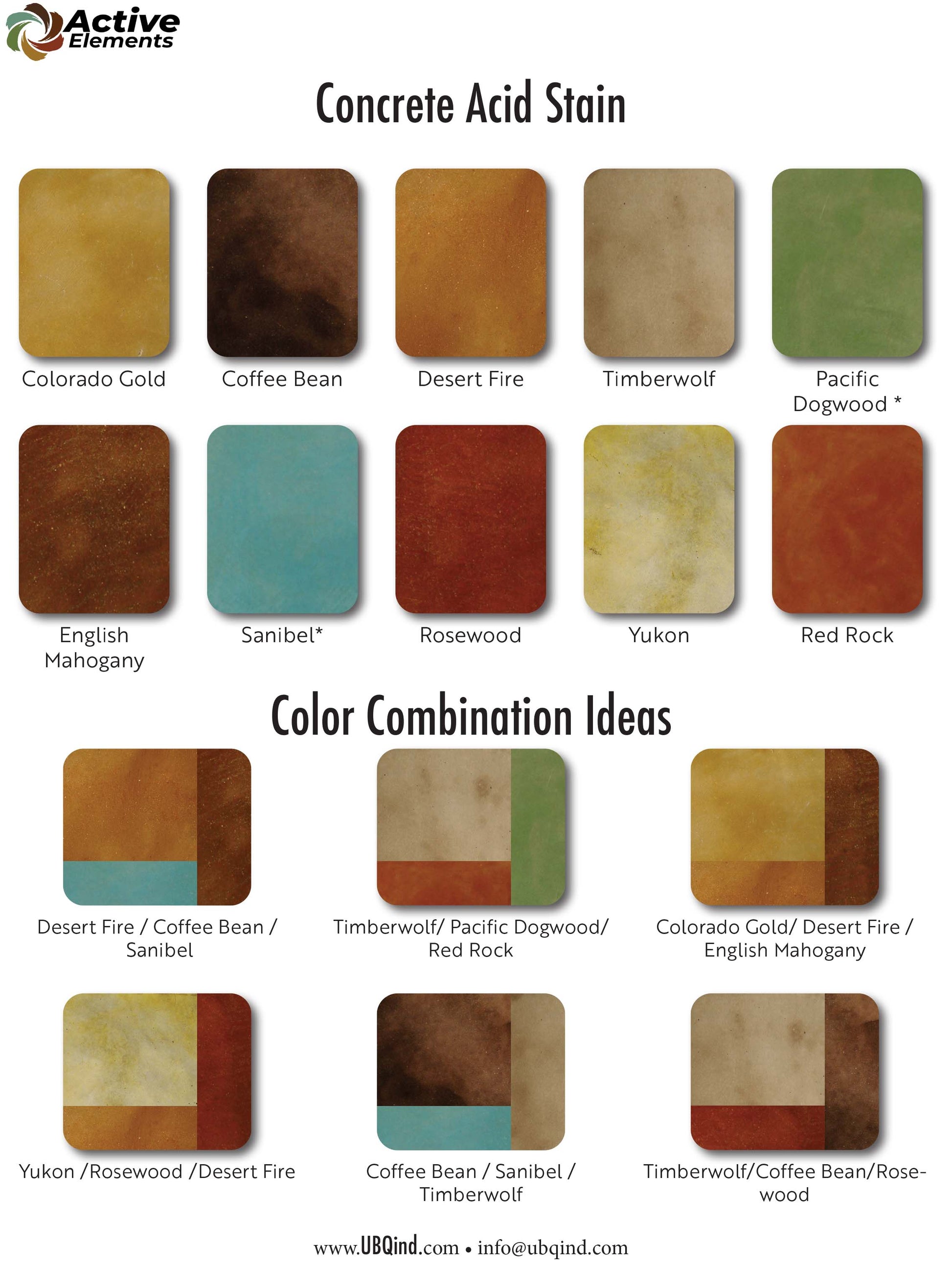 New Acid Concrete Stain CC Concrete Coatings Vivid Acid Stain For