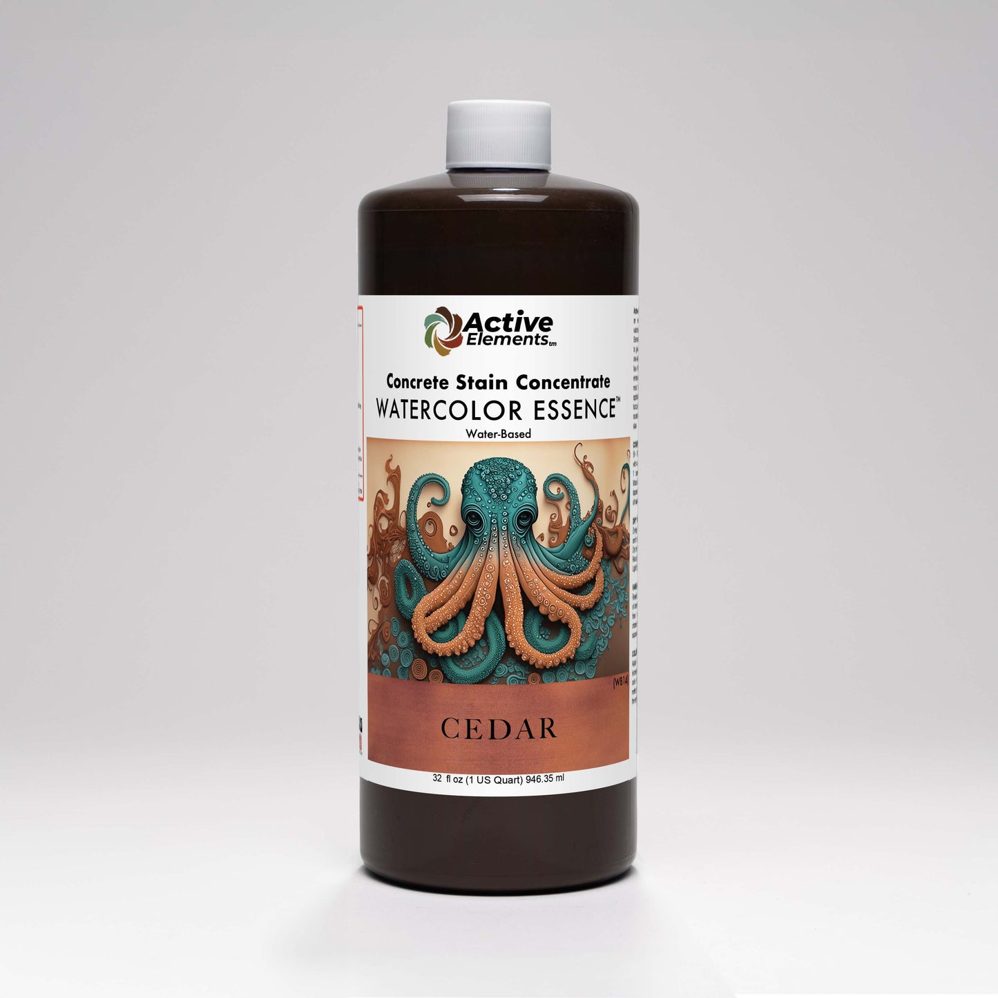 WaterColor Essence | Concrete Stain Concentrate | Cedar