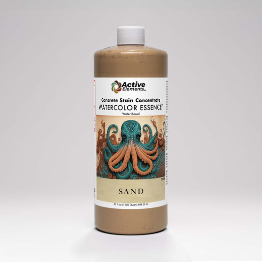 WaterColor Essence | Concrete Stain Concentrate | Sand