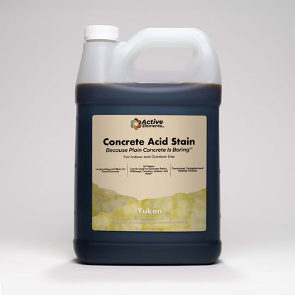 Concrete Acid Stain  |  Yukon