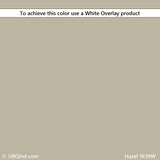 Concrete overlay and integral color mix product - hazel